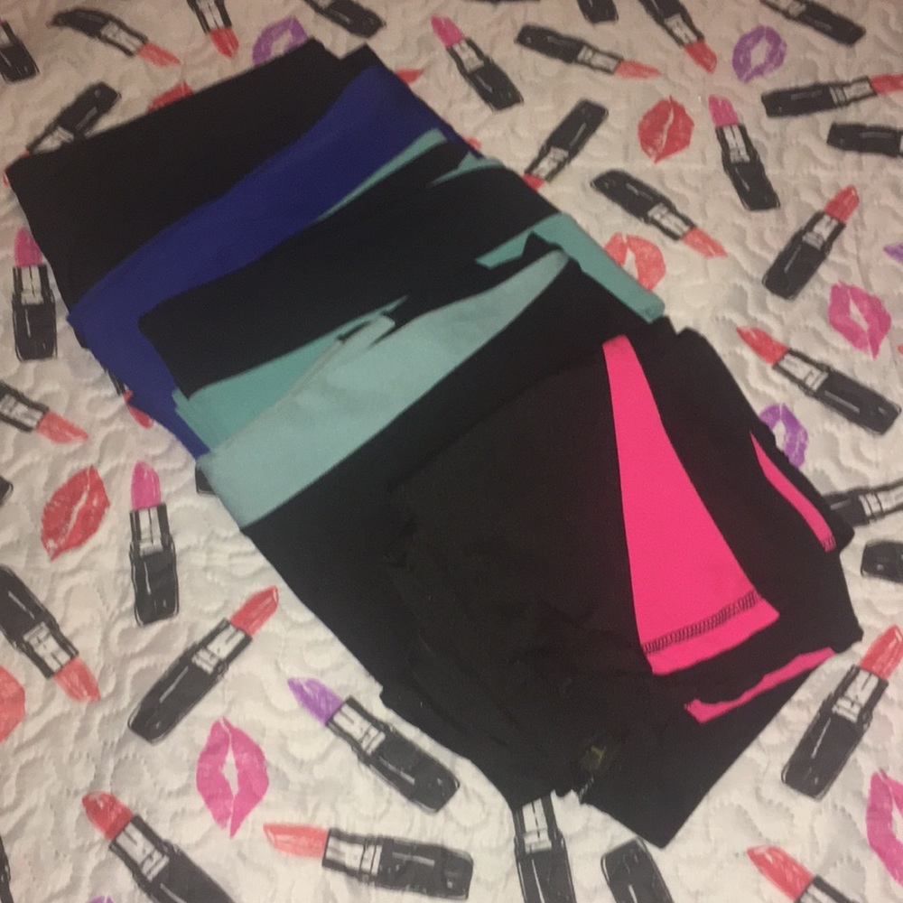 5 work out or  yoga pants